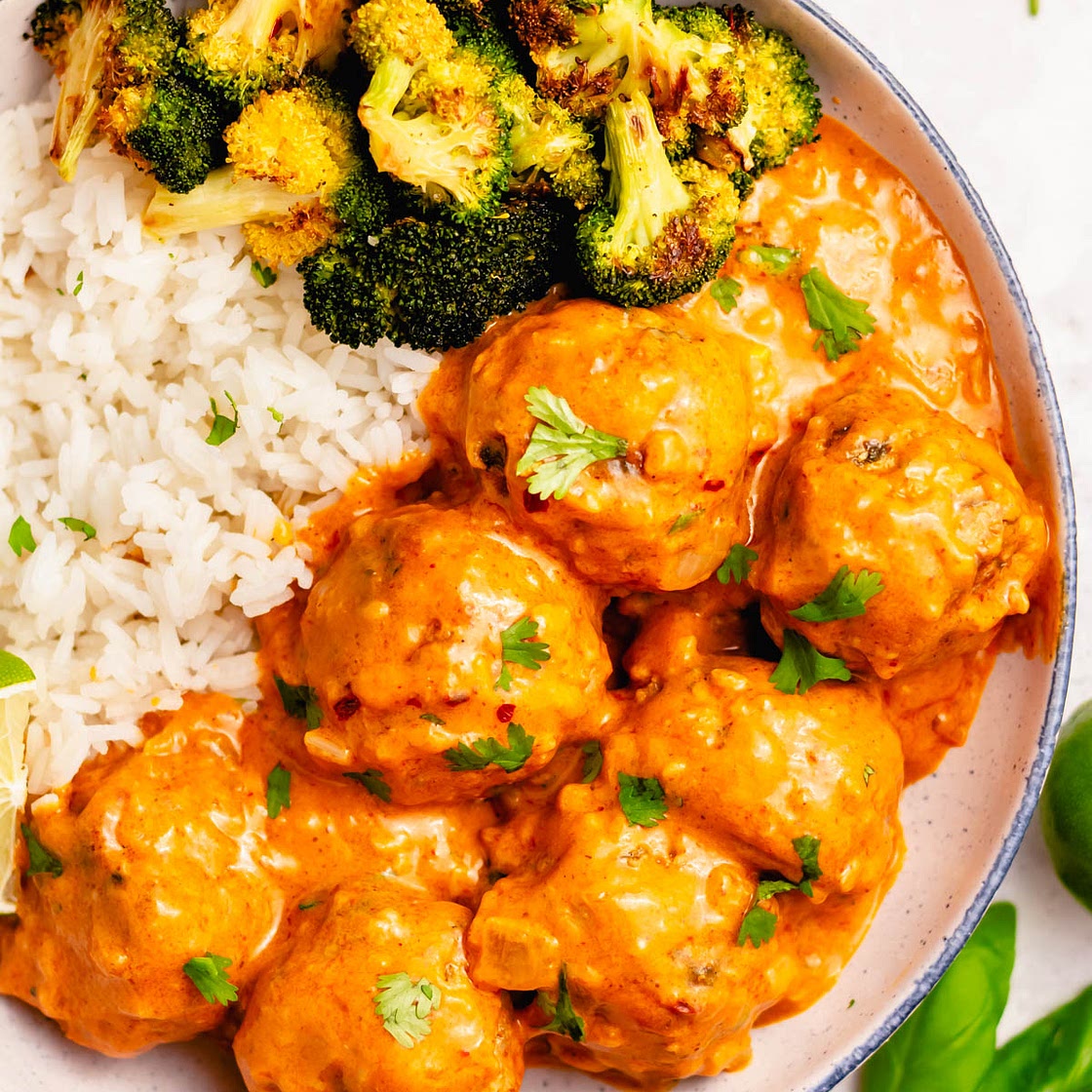 Curry Chicken Meatballs