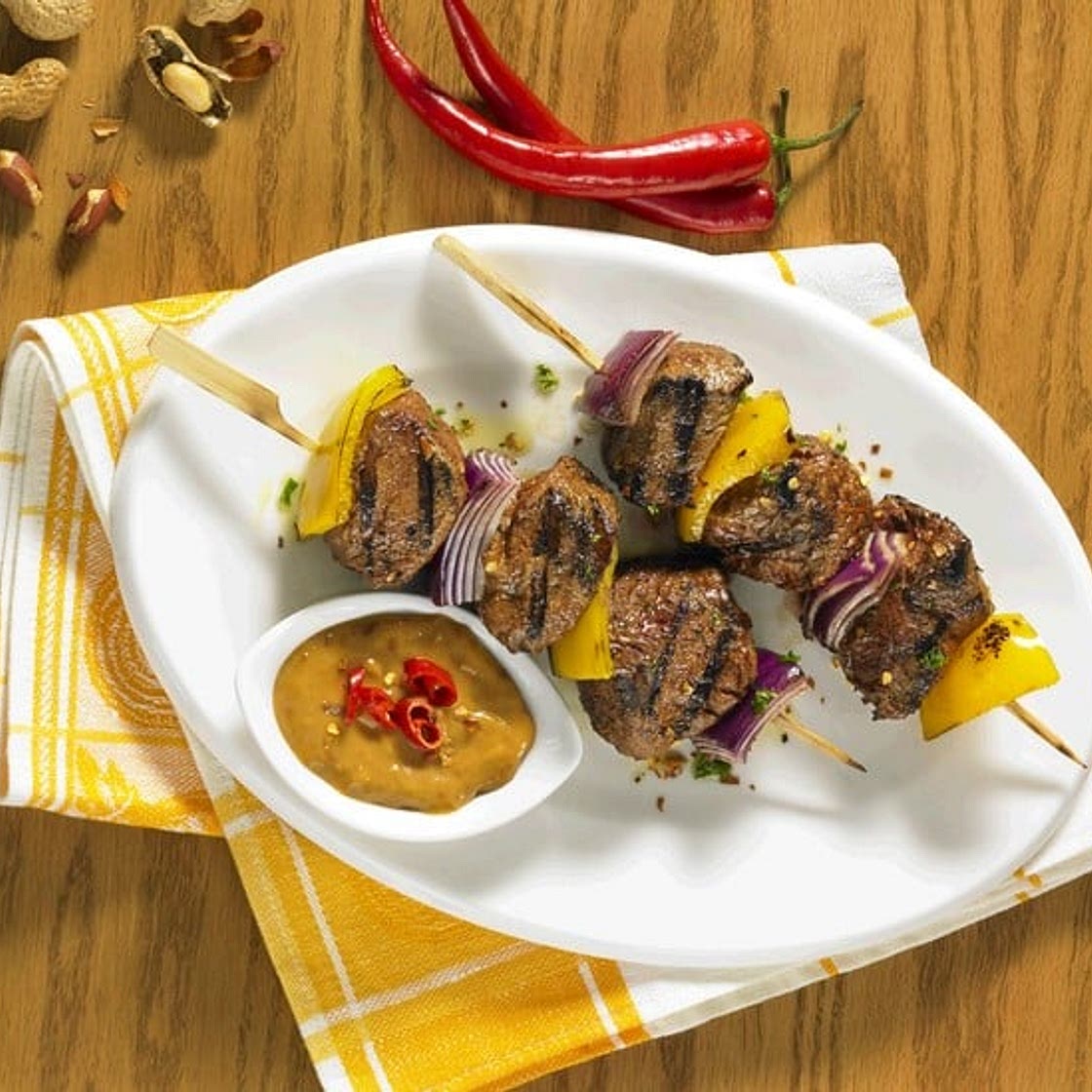 Gourmet Grilled Beef Kabobs