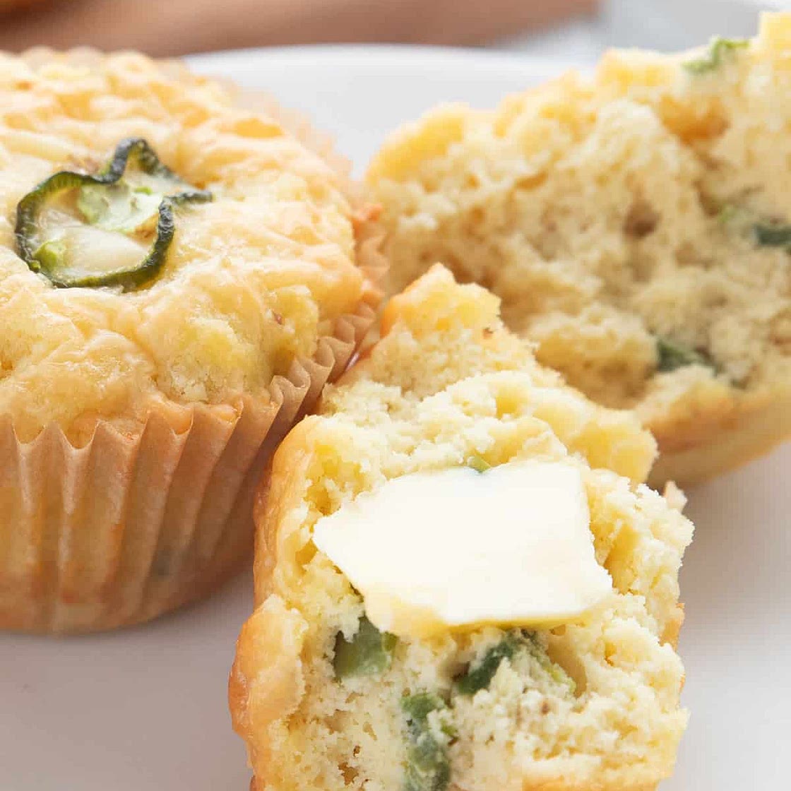 Cheddar Jalapeno Muffins