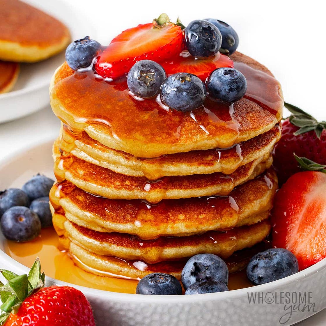 Keto Pancakes (Fluffy Low Carb Pancakes)