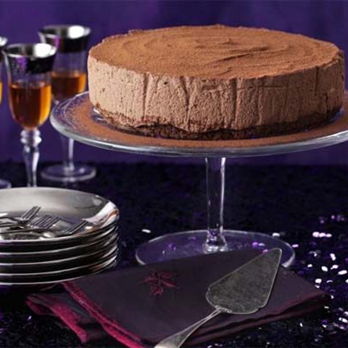 Chocolate & chestnut truffle torte