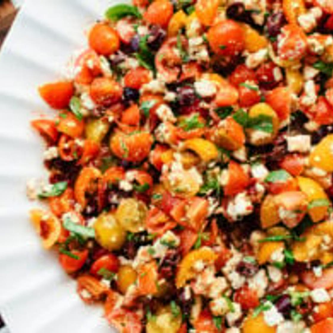 Mediterranean Tomato & Feta Dip