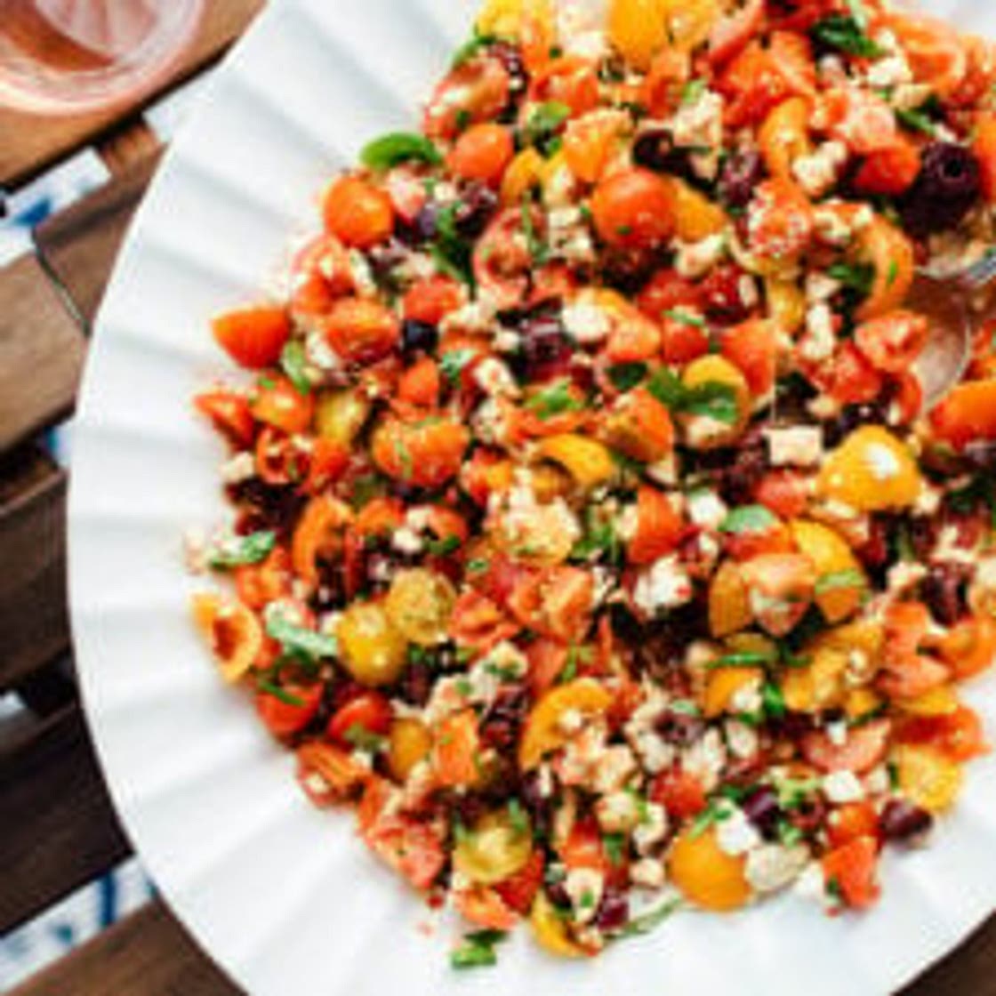 Mediterranean Tomato & Feta Dip