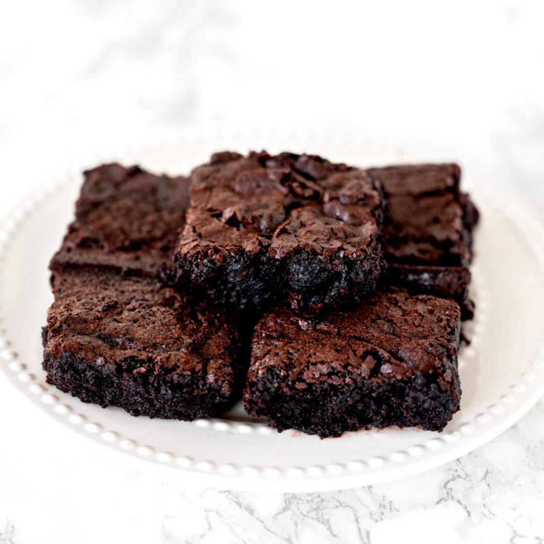 Dairy Free Gooey Brownies