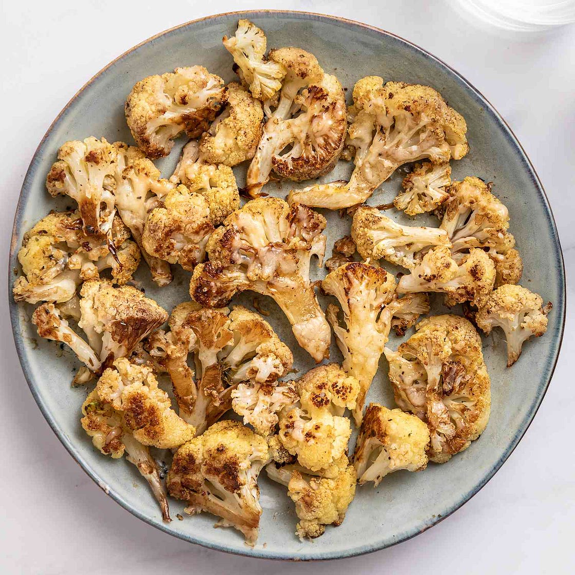 Balsamic & Parmesan Roasted Cauliflower