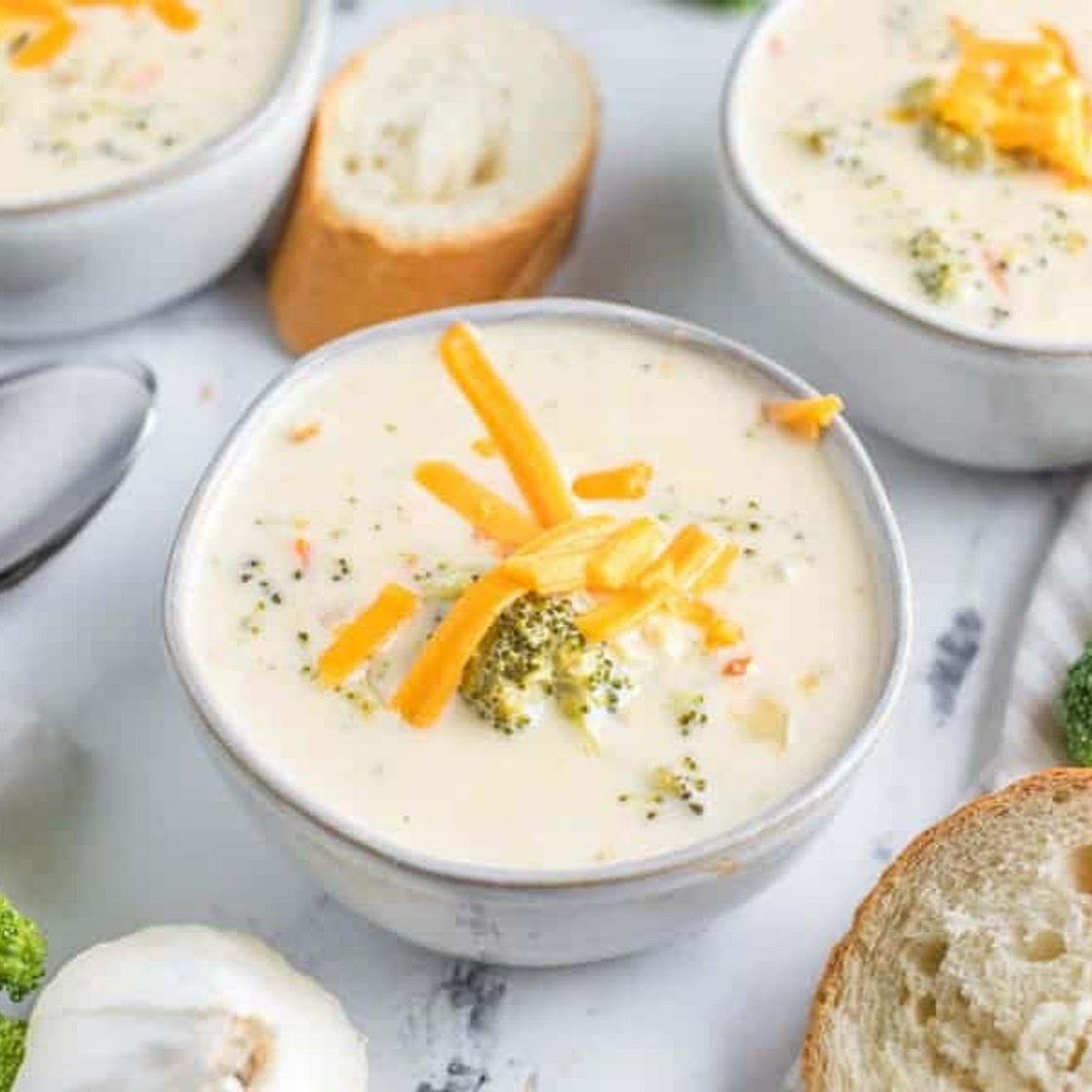 The Best Instant Pot Broccoli and Cheese Soup