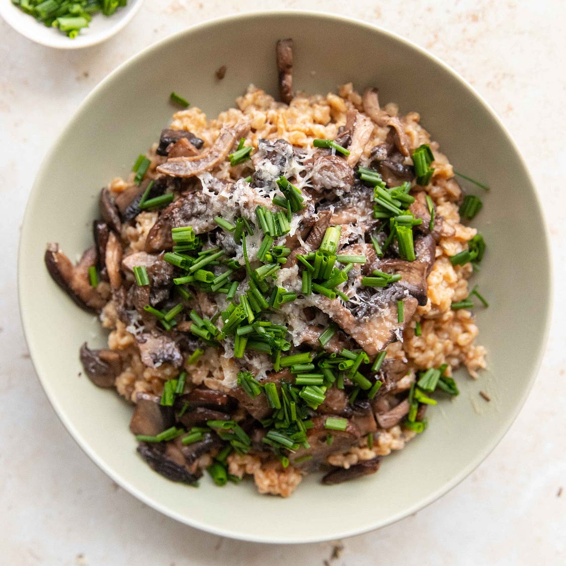 wild mushroom farro