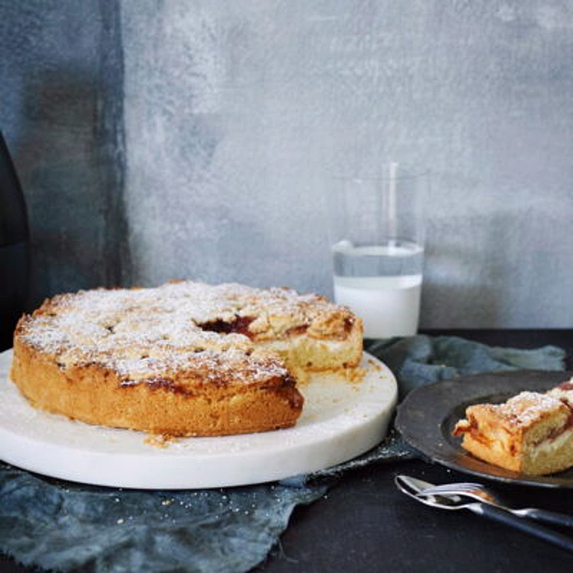 Gâteau figue et ricotta