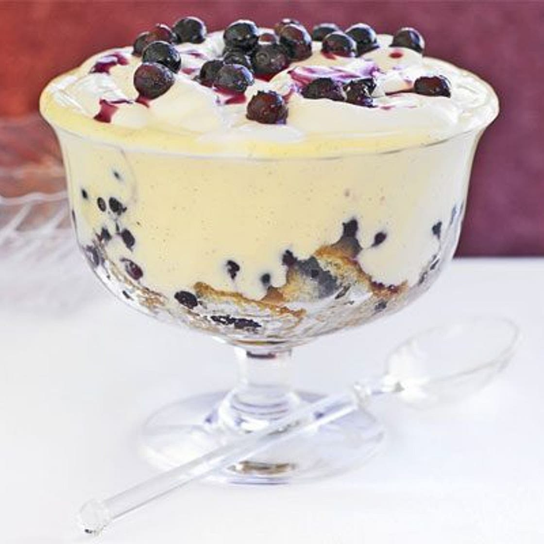 The ultimate makeover: Blueberry trifle