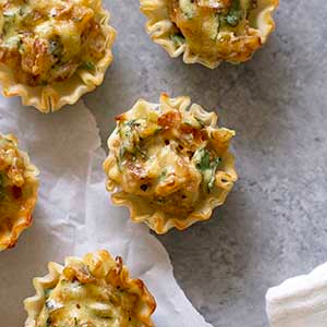 French Onion Tartlets