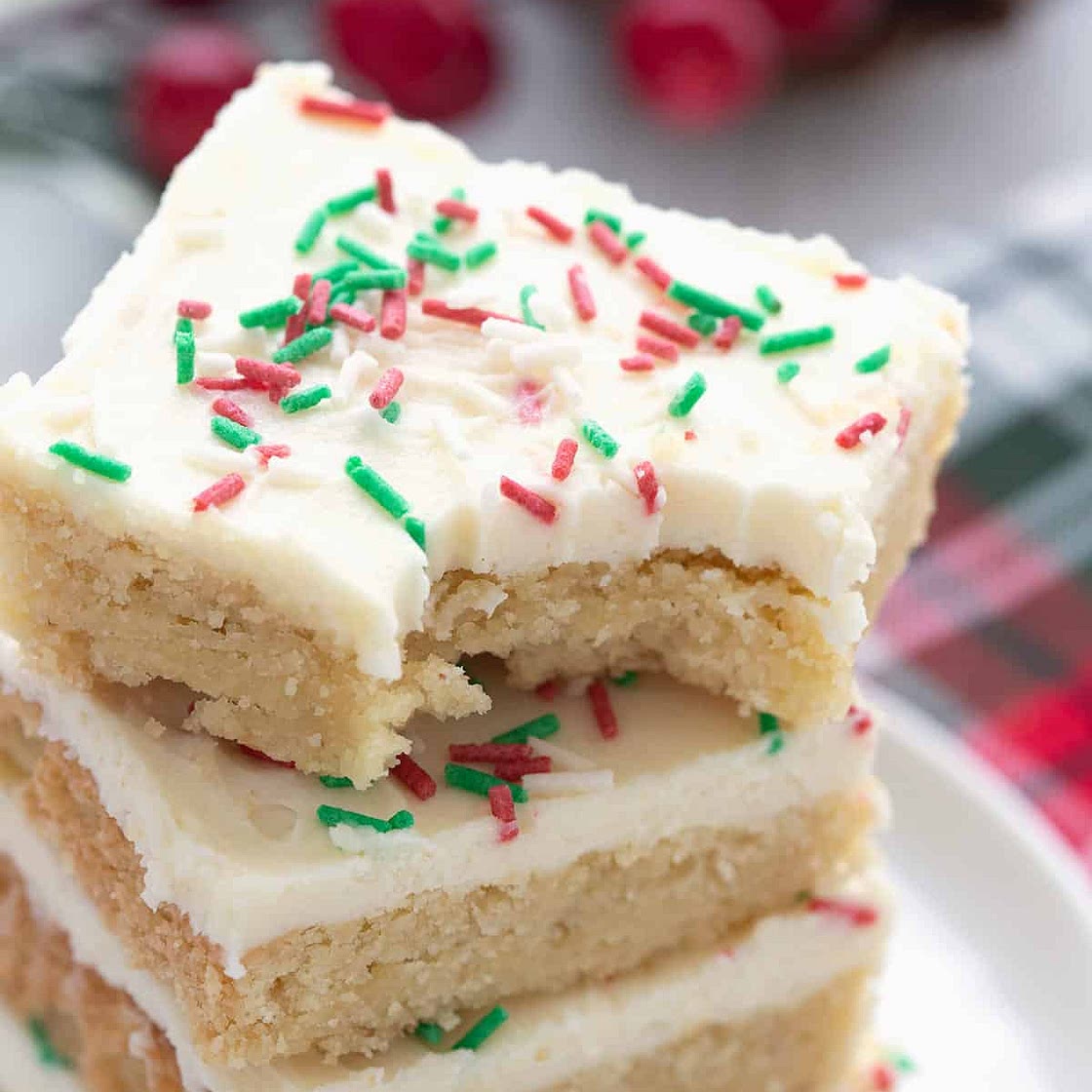 Keto Sugar Cookie Bars Recipe
