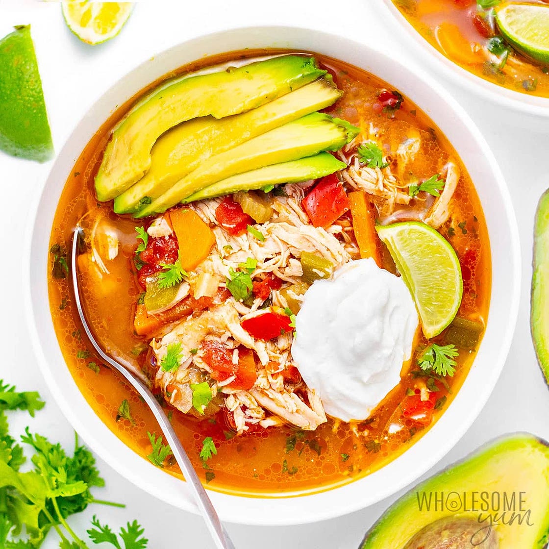 Mexican Chicken Soup (Caldo De Pollo)