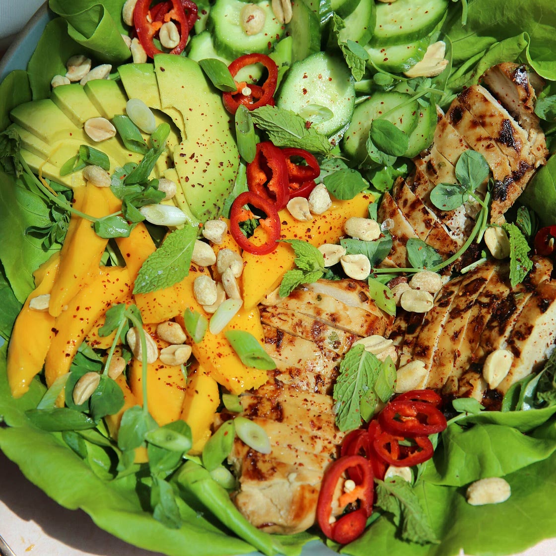 Thai Chicken Mango Salad