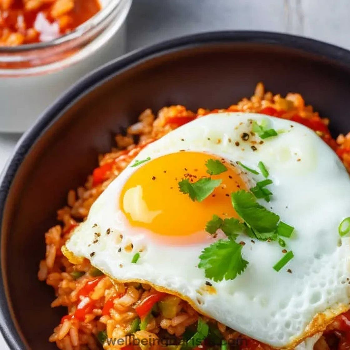 Ina Garten Kimchi Fried Rice With Fried Egg