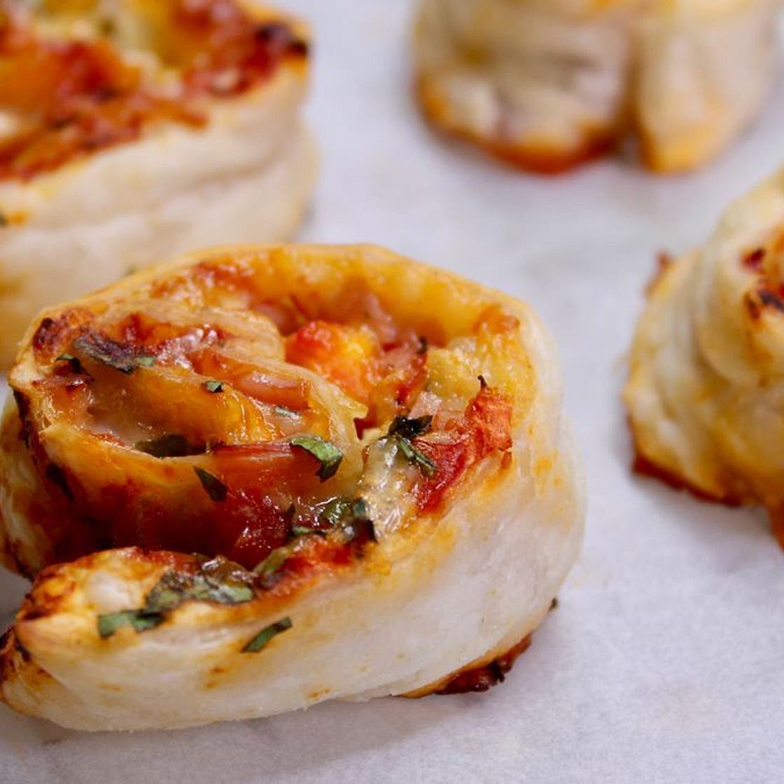 Lunch box pinwheels recipe