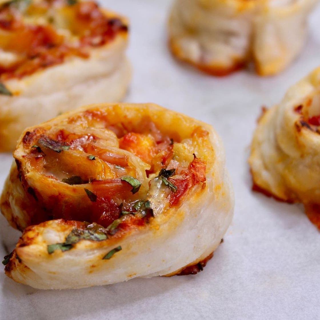 Lunch box pinwheels recipe