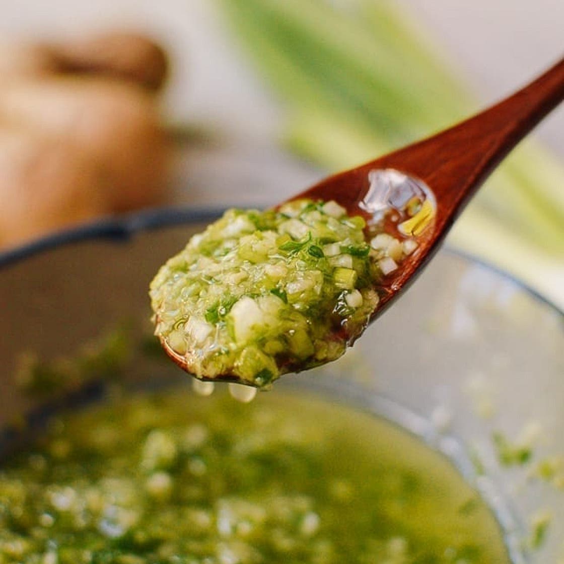 Raw Ginger Scallion Oil