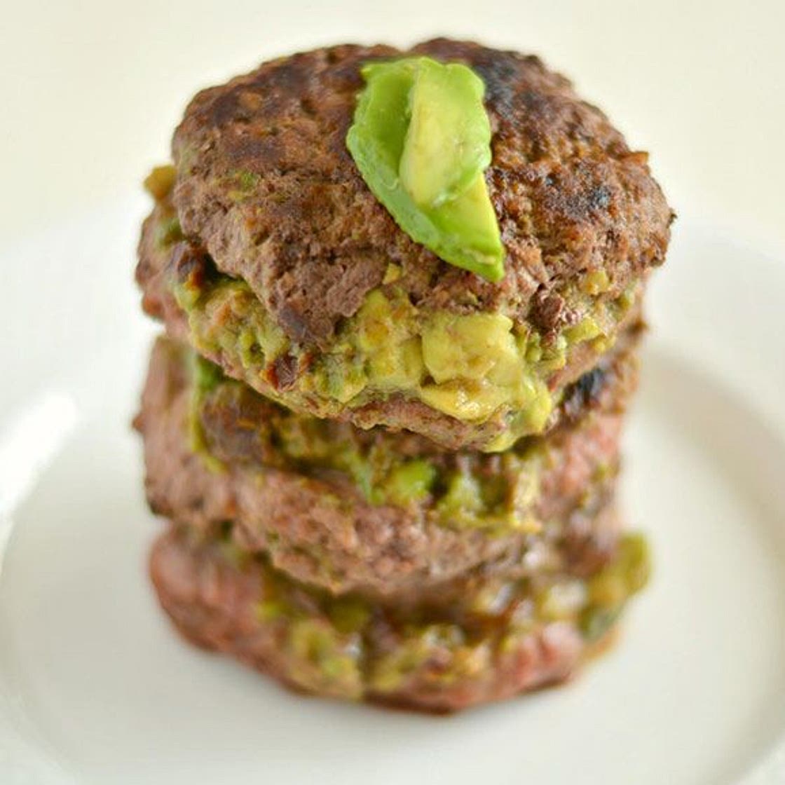 Guac-Stuffed Kali Burgers