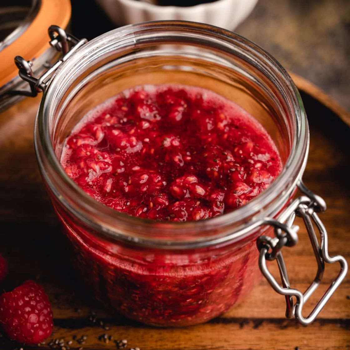 Raspberry Chia Jam