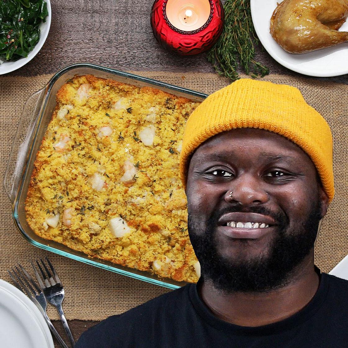Momma’s Seafood Stuffing As Made By David Osei Recipe by Tasty