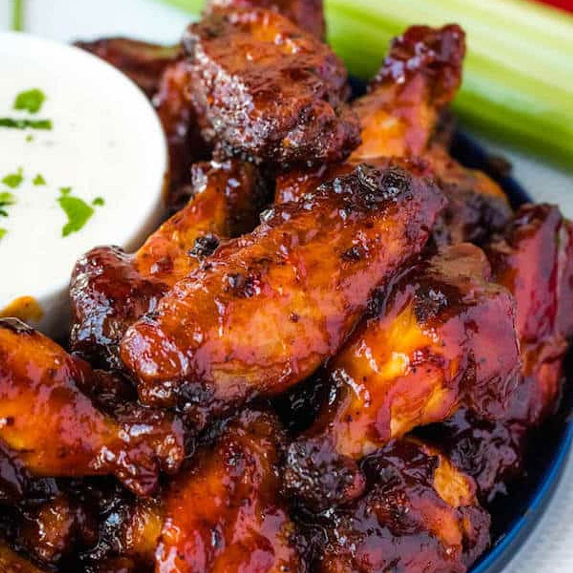 Honey BBQ Chicken Wings
