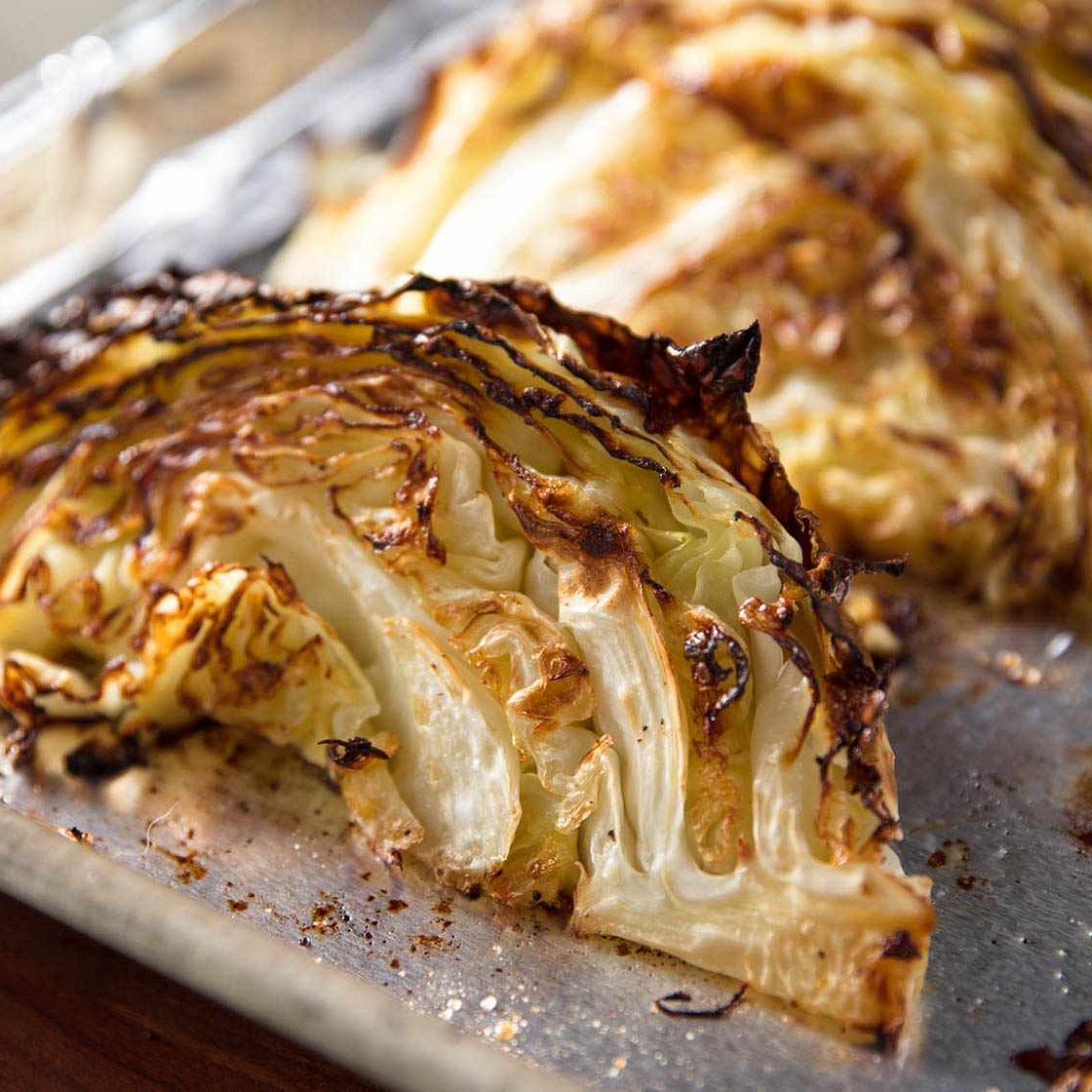 Easy Roasted Cabbage Recipe
