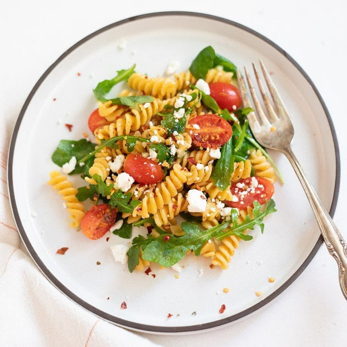 Rotini Chickpea Pasta with Arugula
