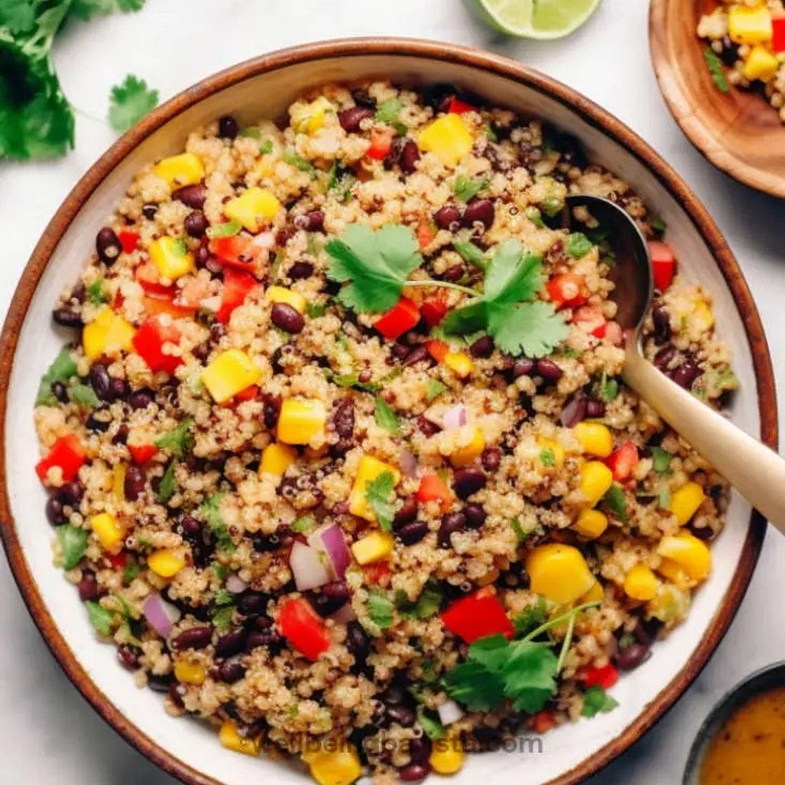 Corn, Black Bean and Mango Salad