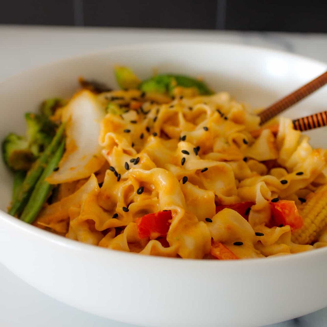 Spicy Cashew Butter Ramen