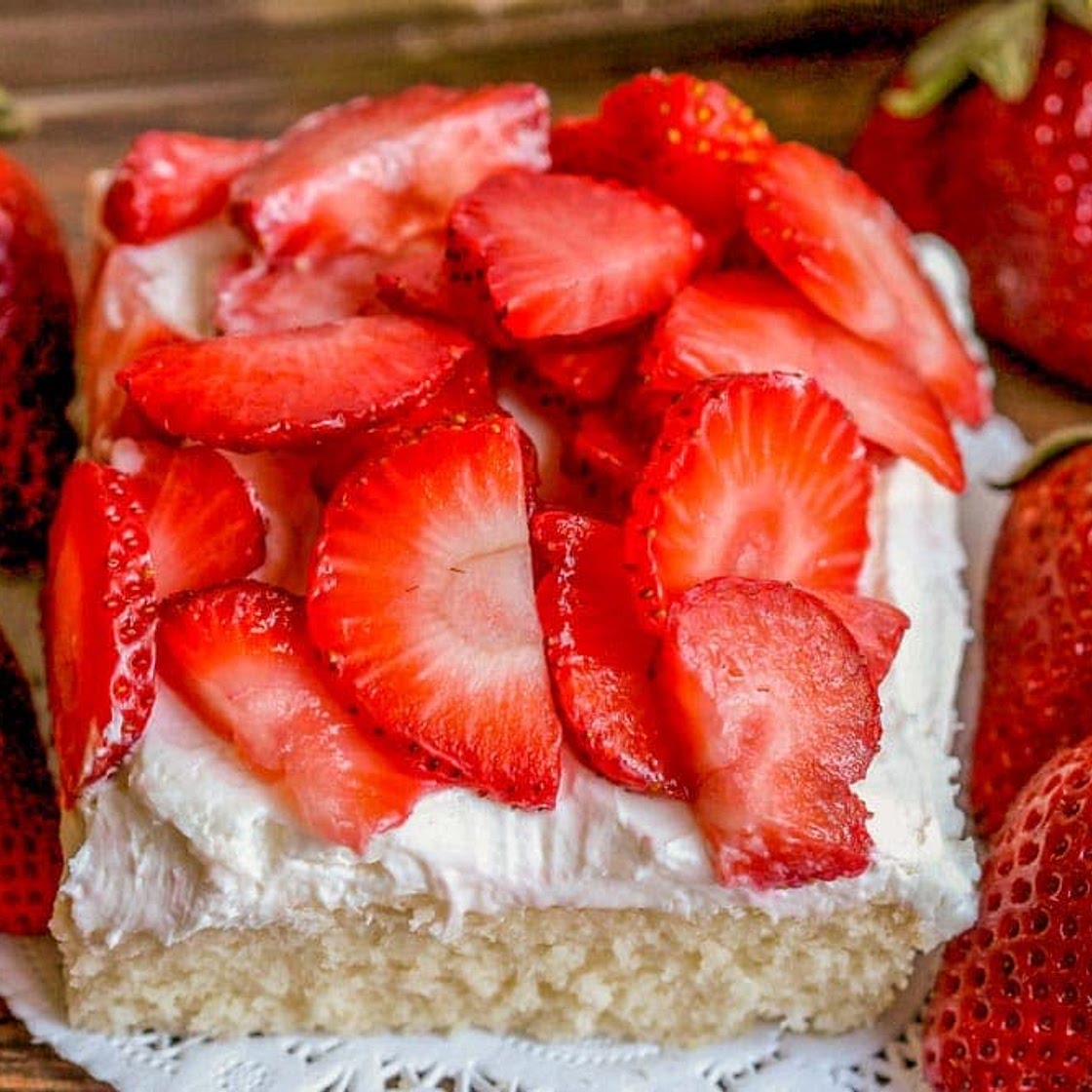 Strawberry Shortcake Bars