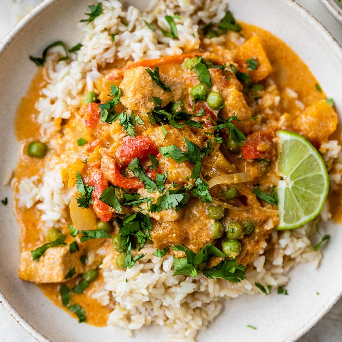Slow Cooker Thai Peanut Chicken