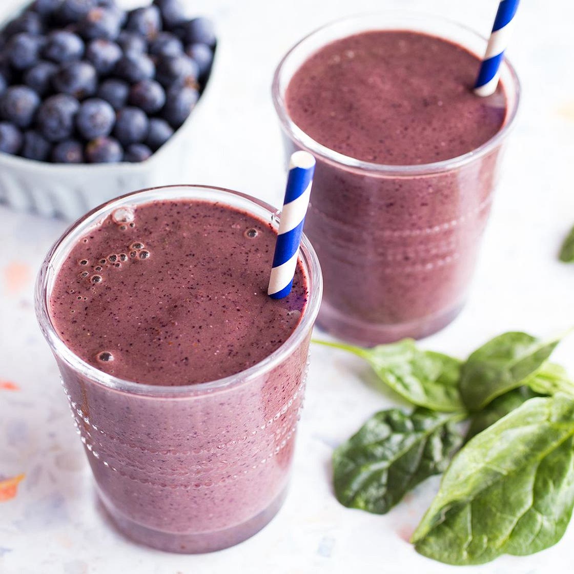 Blueberry & Spinach Smoothie