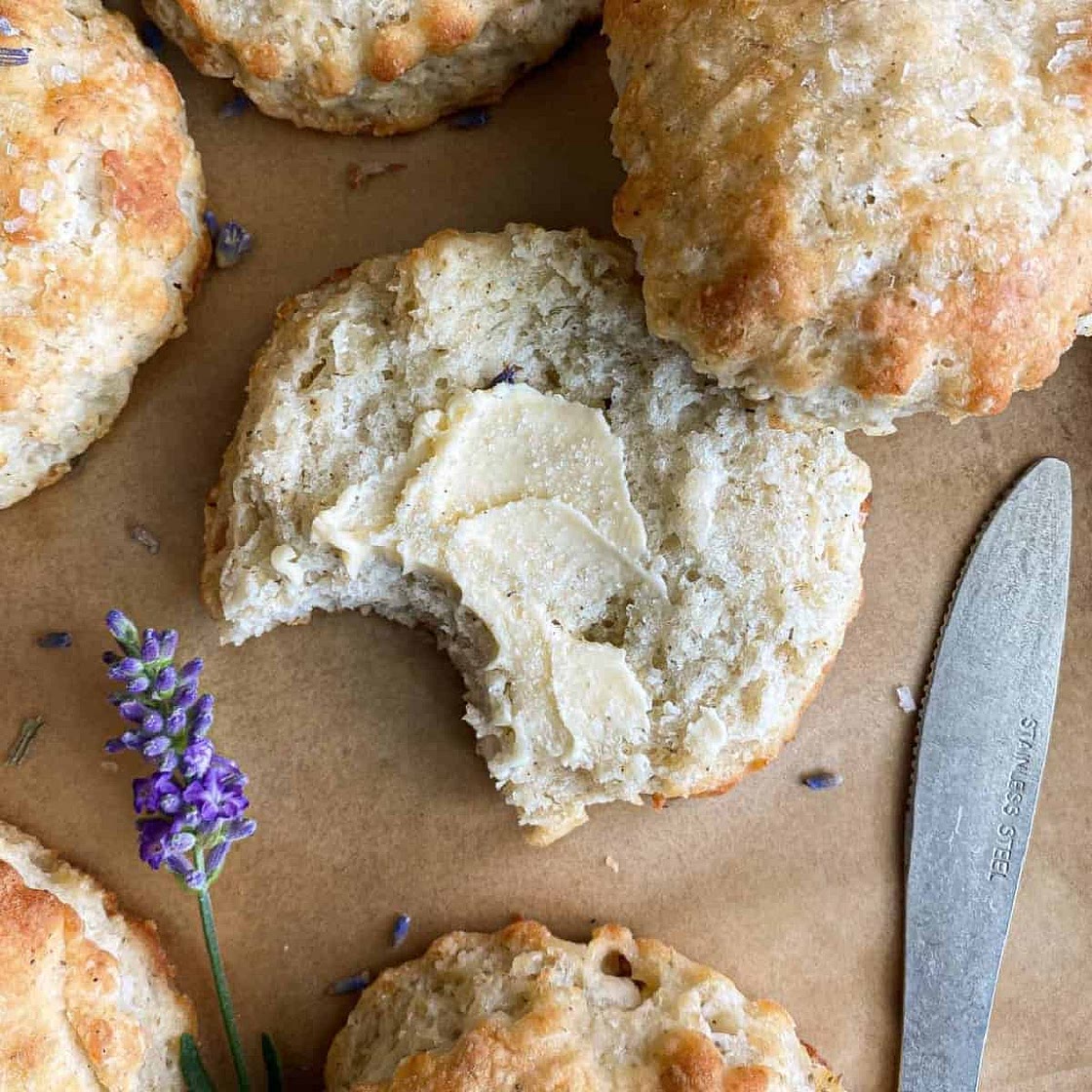 Lavender Biscuits