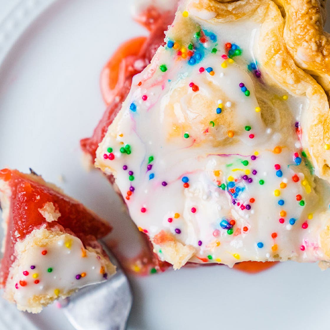 Strawberry Pop-Tart Pie