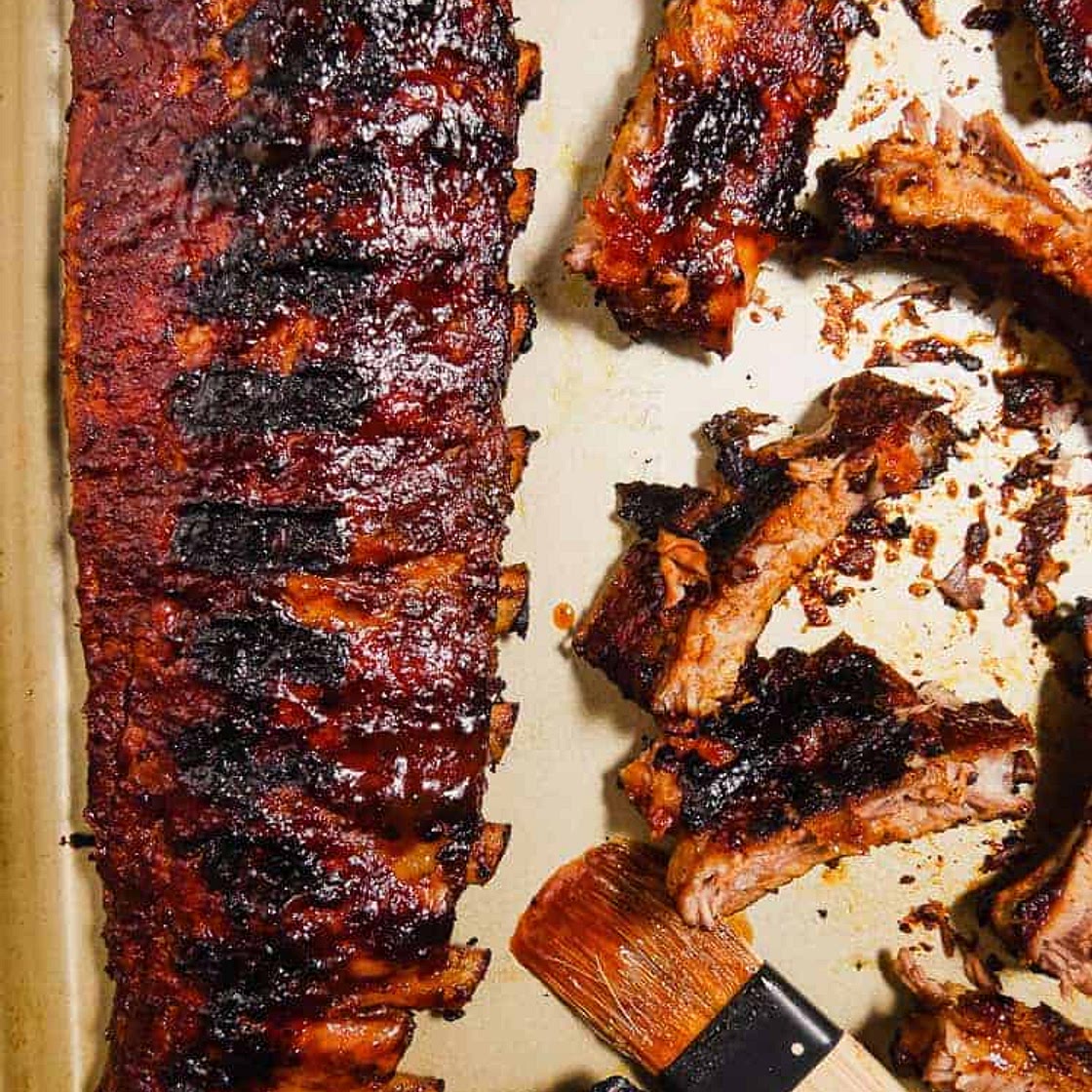 Fall-Off-The-Bone Dry Rub Ribs