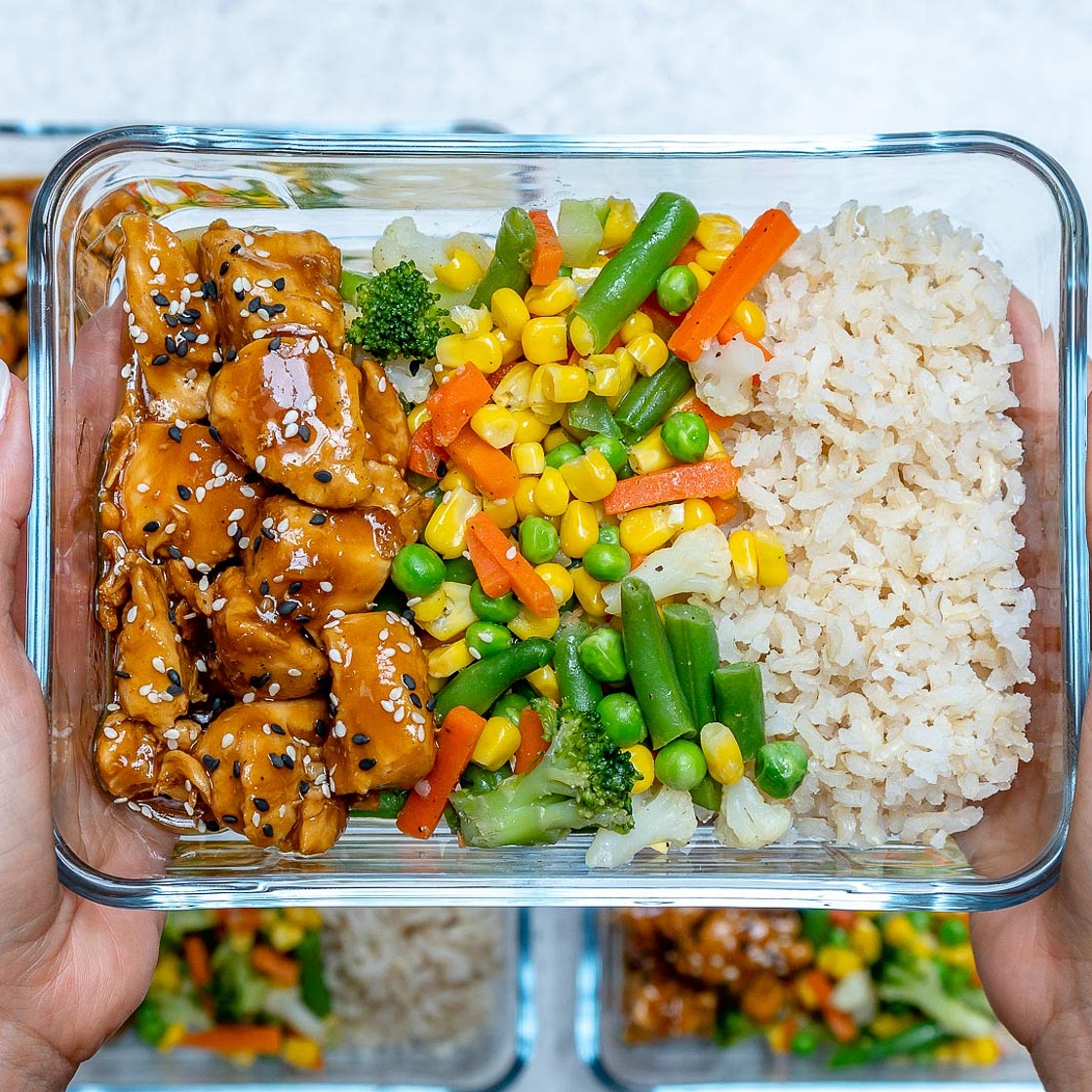 #MealPrep Teriyaki Chicken Bowls