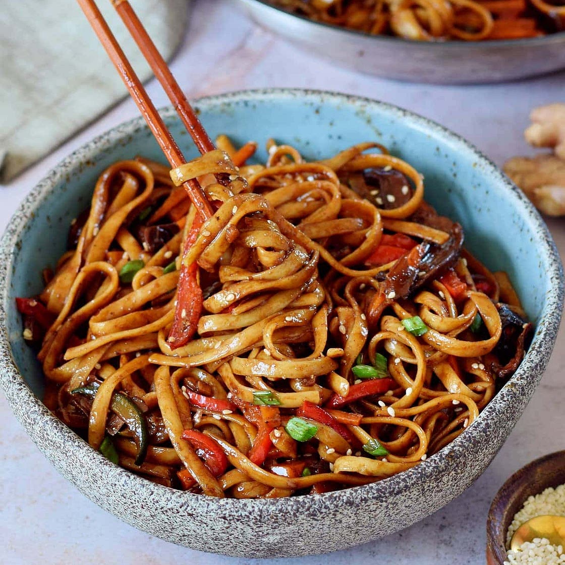 Vegetable Stir-Fry Noodles
