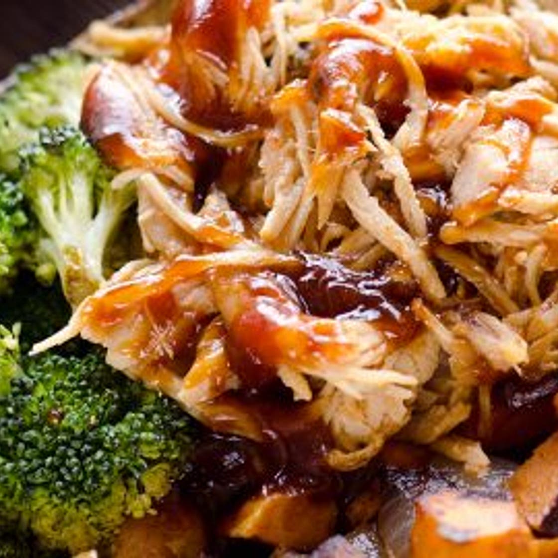 BBQ Chicken & Roasted Sweet Potato Bowls