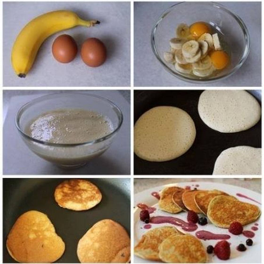 Tortitas de plátano muy fáciles (4.2/5)