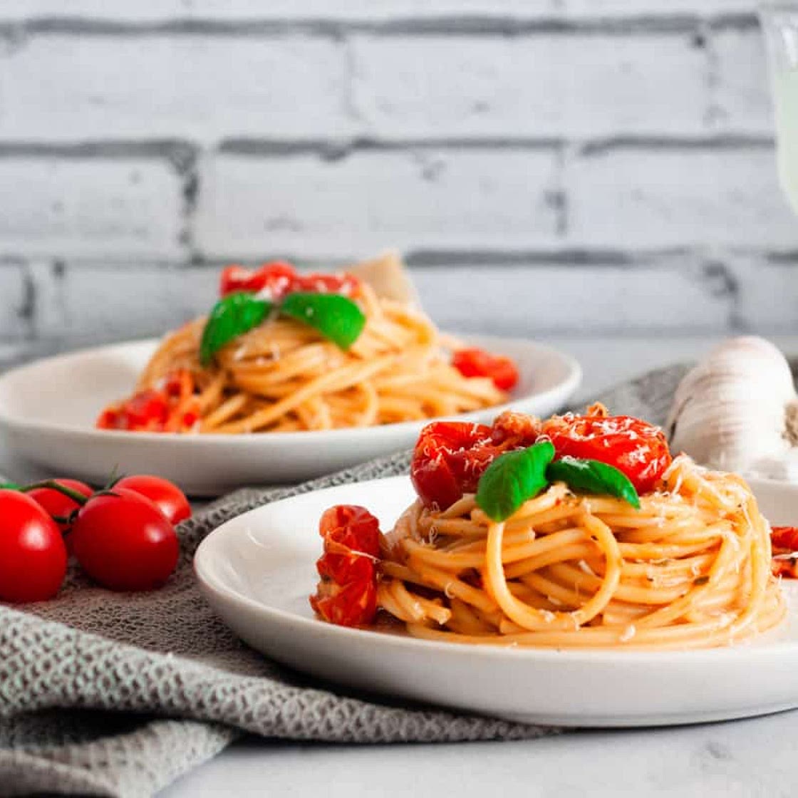Creamy Tomato and Mascarpone Pasta