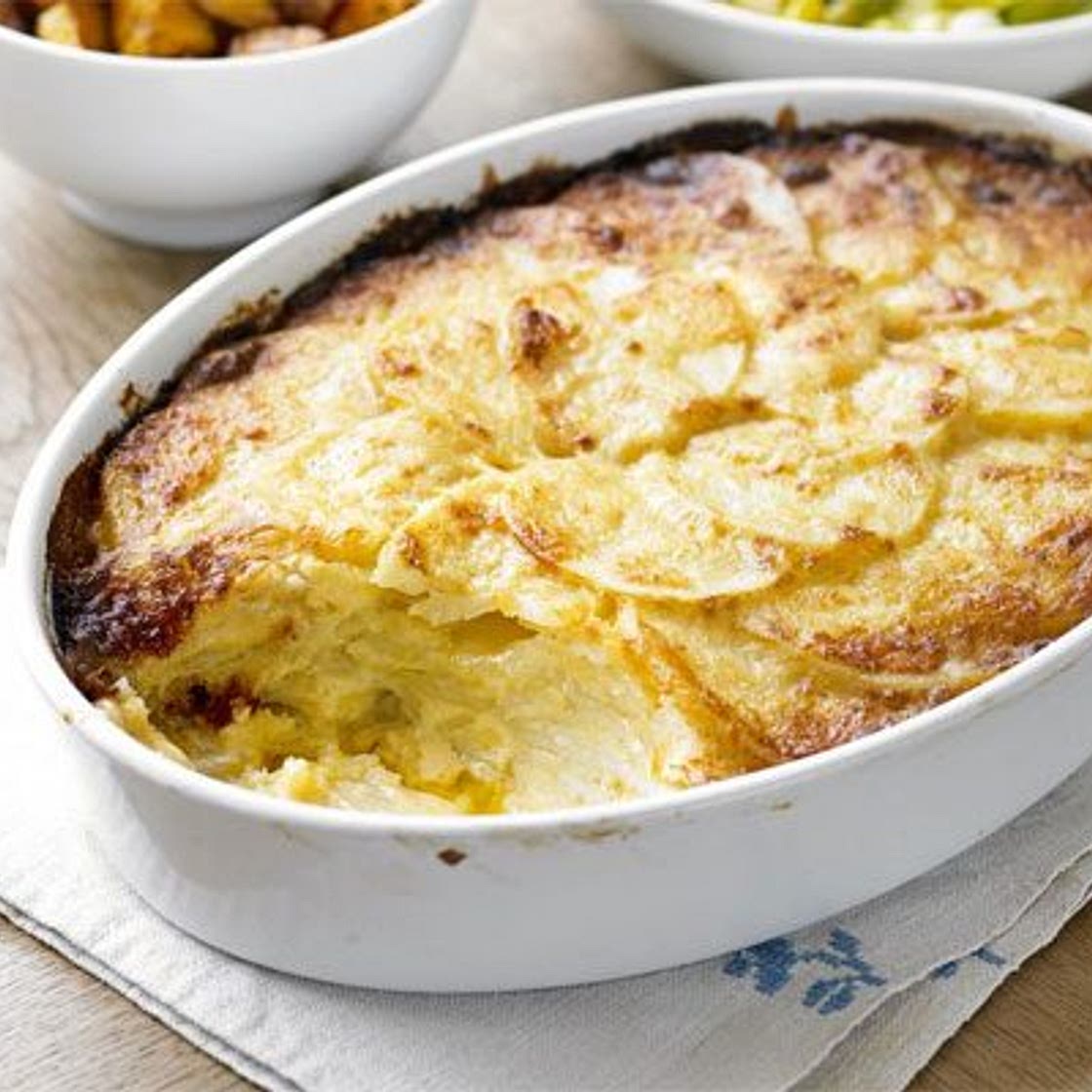 Dauphinoise potatoes