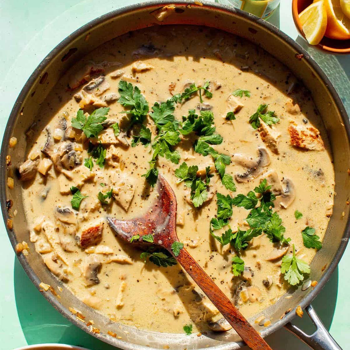 Simple Pork Stroganoff