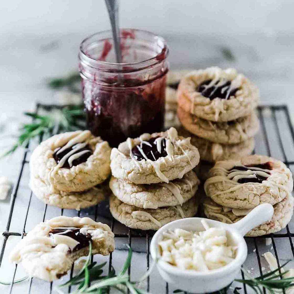White Chocolate Raspberry Cookies