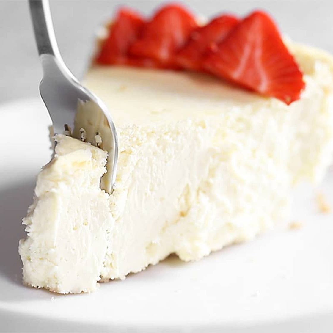 The Best Keto Cheesecake Recipe - No Water Bath!