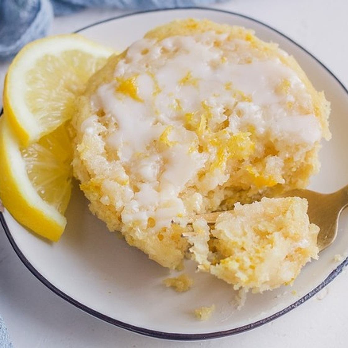 Lemon Mug Cake Recipe