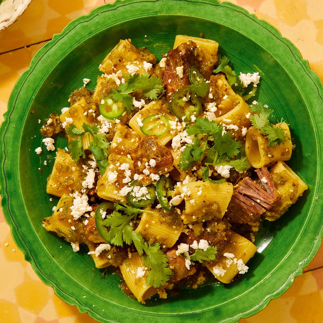 Green Chile Pasta