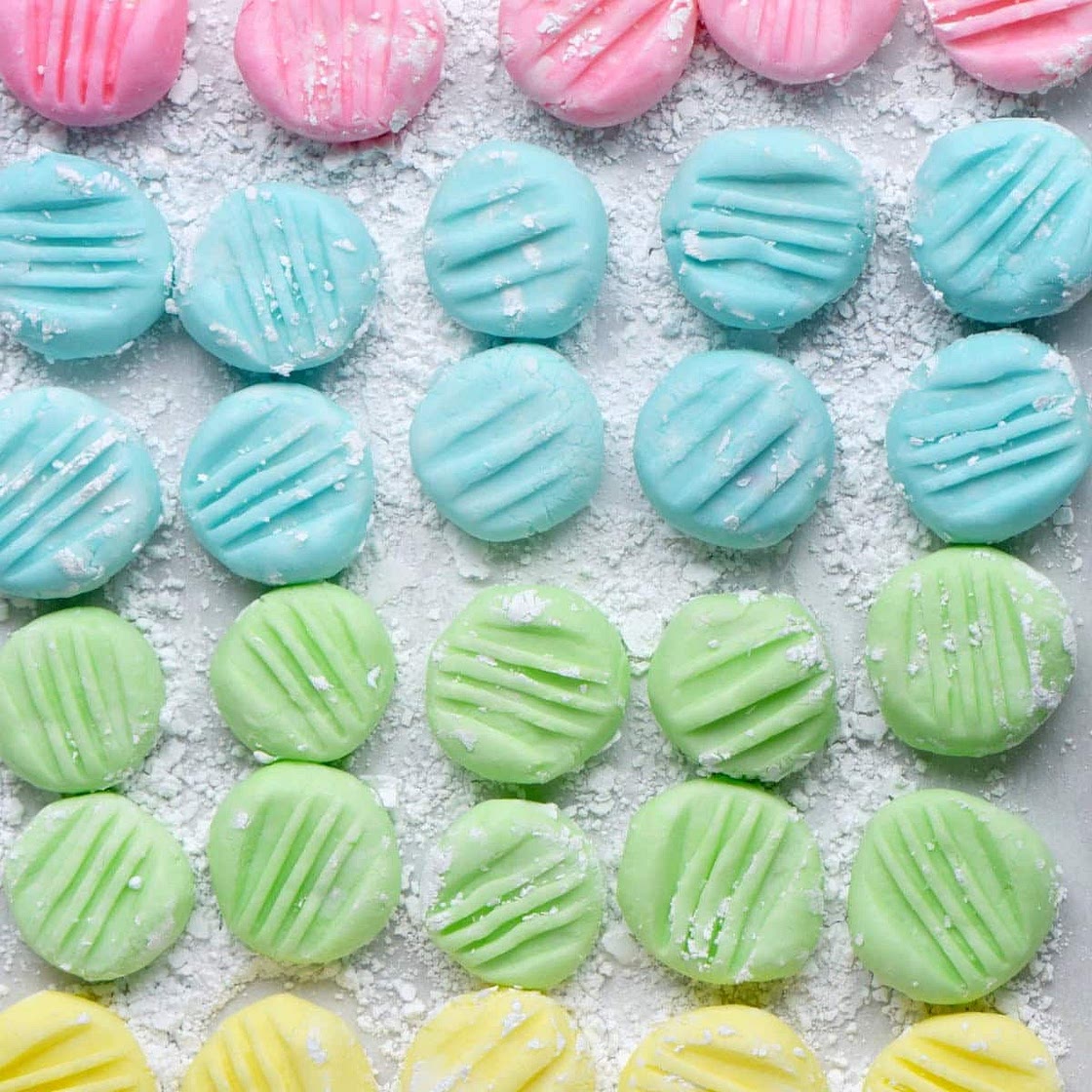 The BEST Cream Cheese Mints