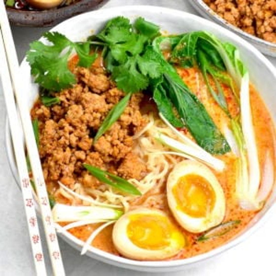 Korean Style Ground Pork Soup