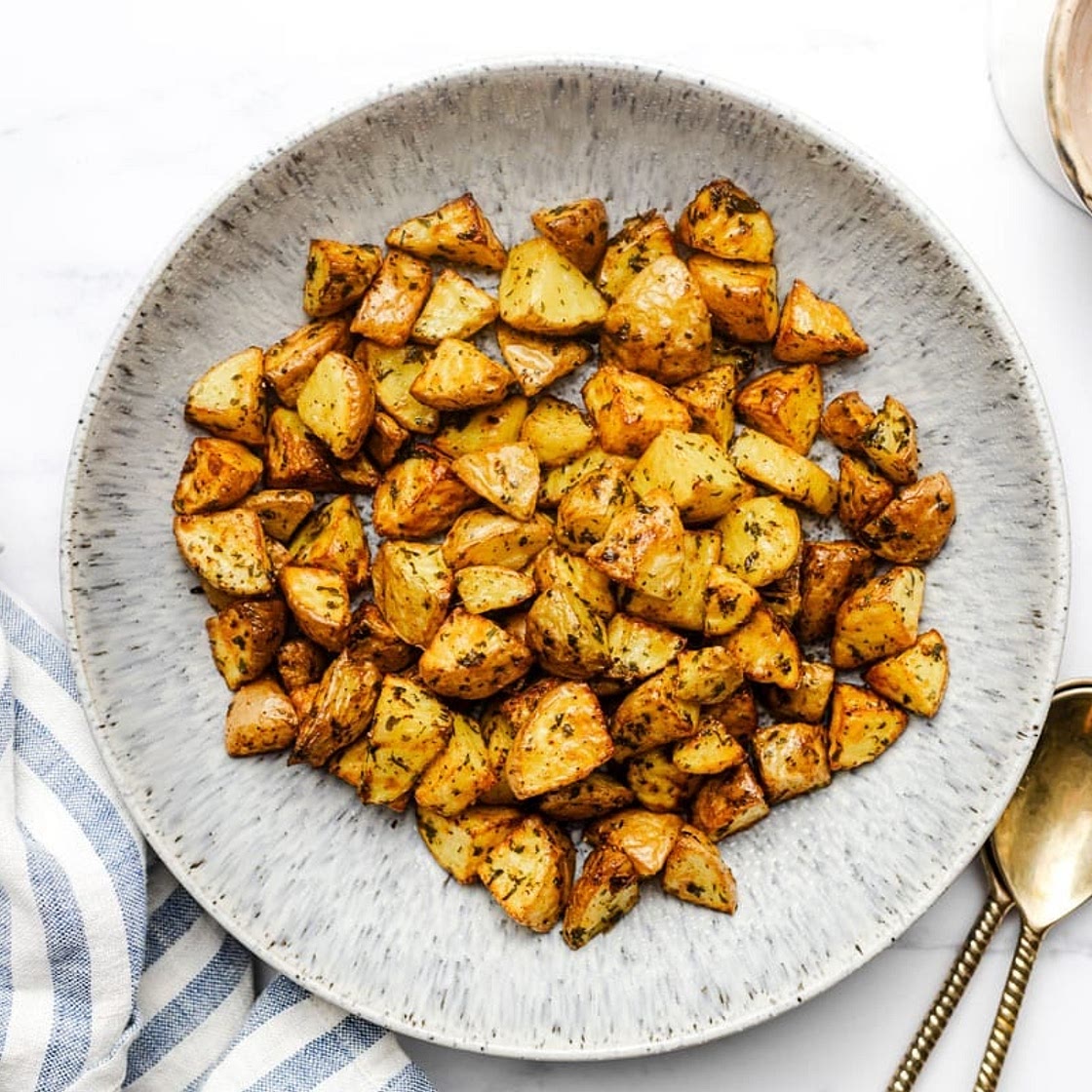 Easy Diced Air Fryer Potatoes