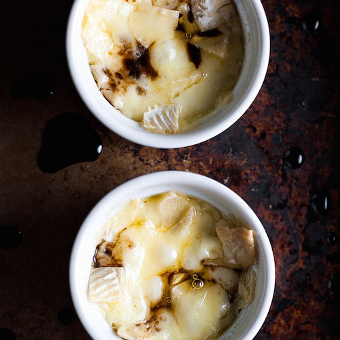 Crustless Baked Brie for One